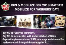 Join the May Day Demonstration of CORE (Coalition for Revolution)!