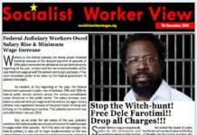 Socialist Worker View; 7th Dec., 2024