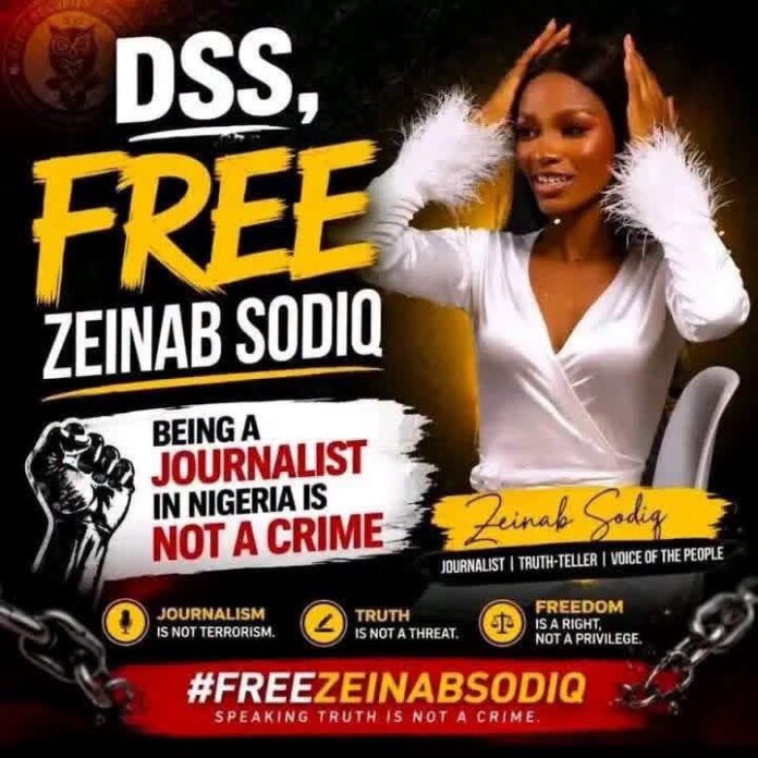 FreeZainabSodiqFlyer